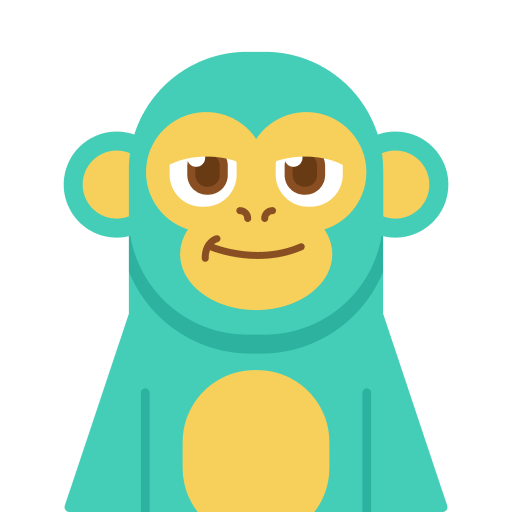 Chompi mascot - proud evolution